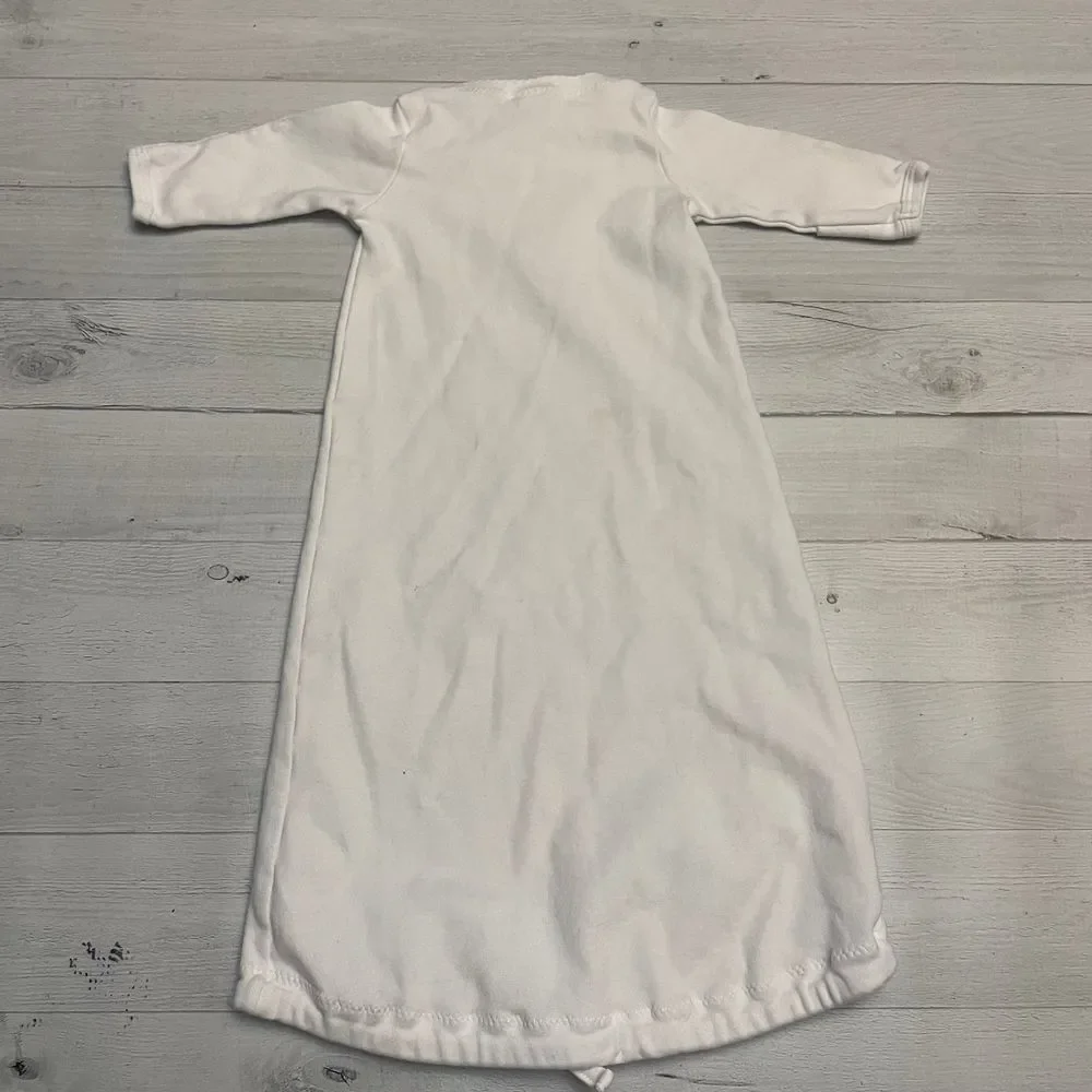 JJ gown heart‎ baby gown one size